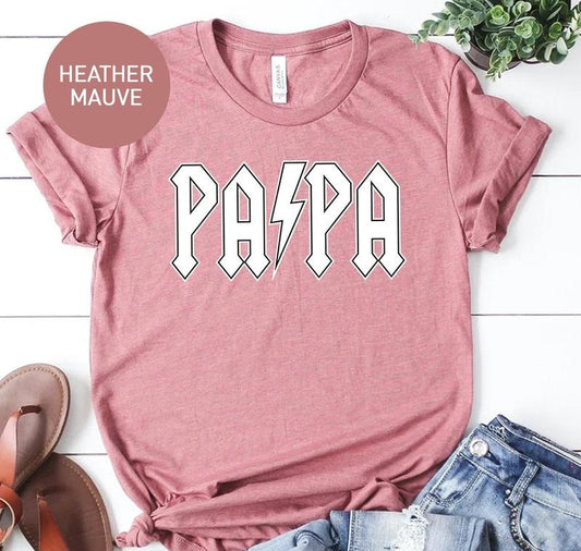 PAPA Shirt for Fathers Day Gift, PAPA T-Shirt for Dad, PAPA Gift from Daughter, Fathers Day TShirt for Grandpa, Grandpa Gift for Grandpa