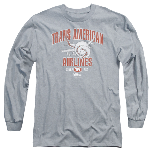 Airplane Trans American - Men's Long Sleeve T-Shirt