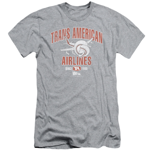Airplane Trans American - Men's Slim Fit T-Shirt