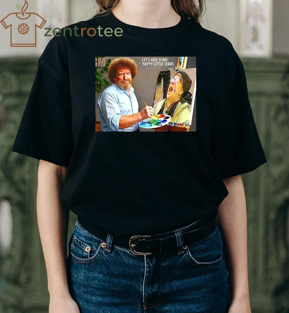 Painter Trump Let’s add some happy little tears tee