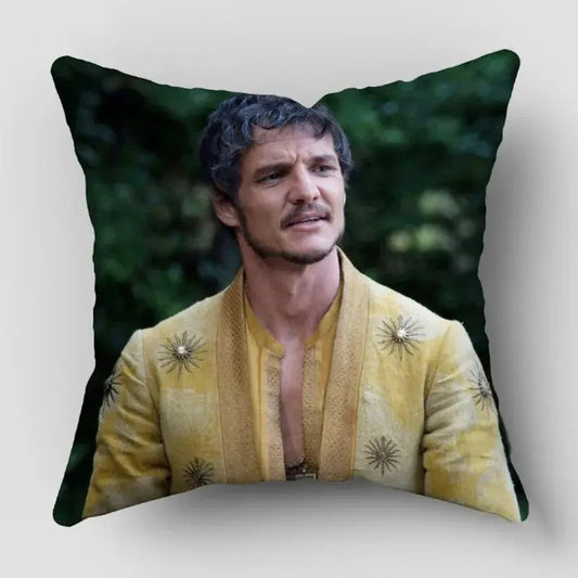 Pedro Pascal Pillow Case Customized Pillow Cover Pedro Pascal Birthday Gift Pillows Christmas Gift Pedro Pascal Pillowcase Personalized Gift