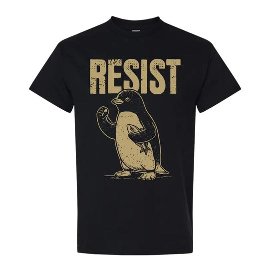 Penguins Against Tariffs T-Shirt, Subtle FDT Shirt, Resistance Tee Anti-MAGAA Shirt, Protest Shirt Heard Island Shirt