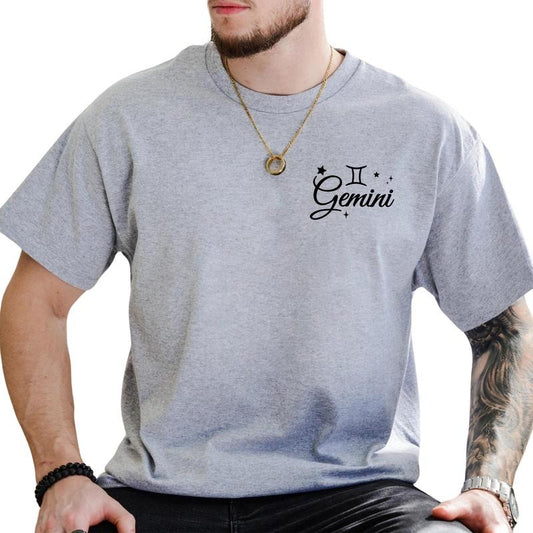 Personalized Zodiac Signs Graphic Tee, Horoscope Constellations Shirt, Zodiac Lovers Unhinged Tee, Astrology T-shirt For Men, Astrology Lovers Tee
