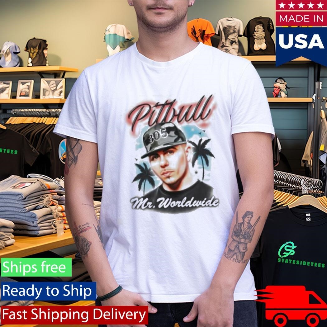 Pitbull Mr Worldwide 305 Day T-Shirt