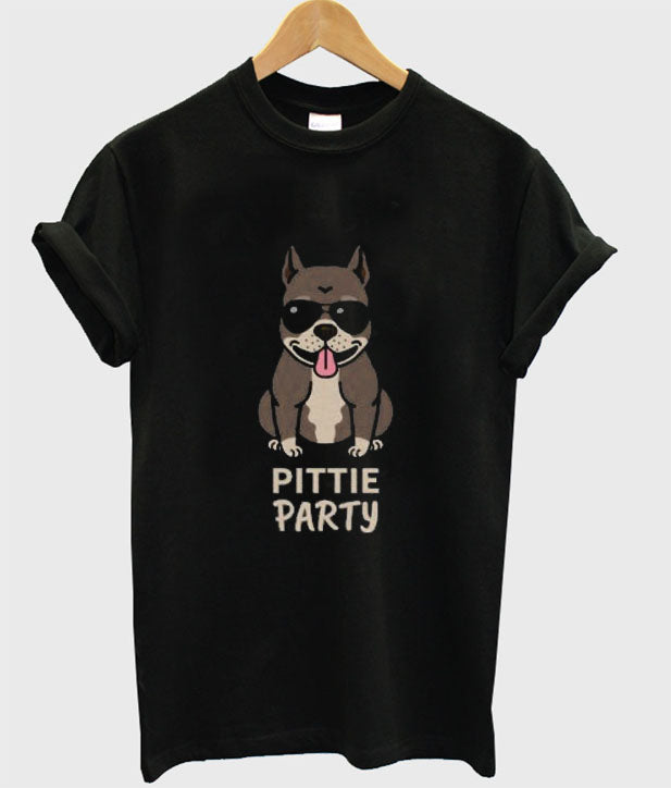 Pittie Party T-shirt Hoodie, Sweatshirt | VibeTeeNation.com