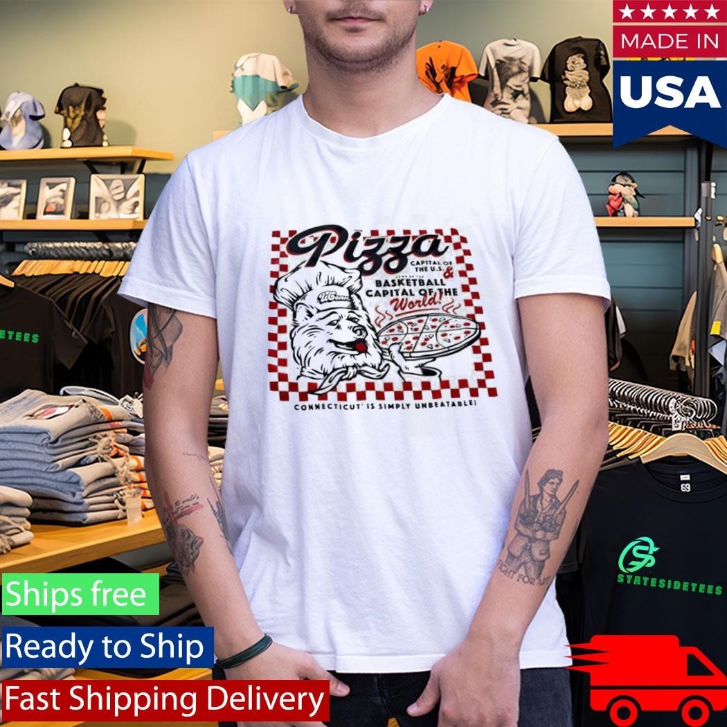 Pizza Capital Of The U.s. And Home Of The Basketball Capital Of The World Shirt