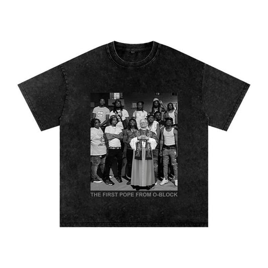 Pope From Oblock Shirt, First American Pope, Pope Pack To da Hood
