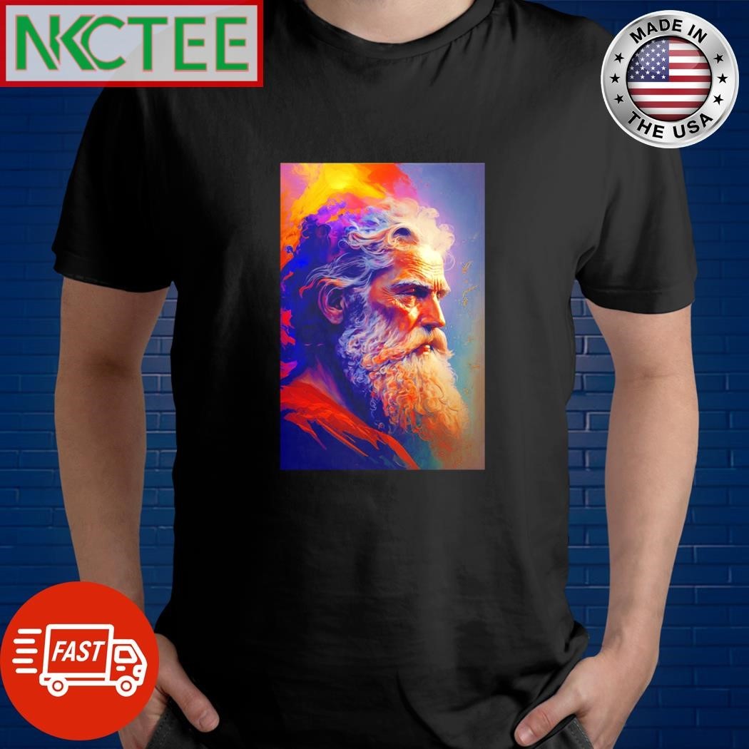 Portrait paintings God 0040 shirt