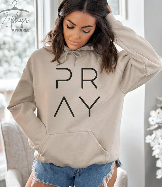 Pray Sweatshirt, Pray Shirt, Christian Sweatshirts, Christian Hoodie, Faith Sweatshirt Gift for Her, Gift for Mom, Pray  T-shirt, sweater and Hoodie