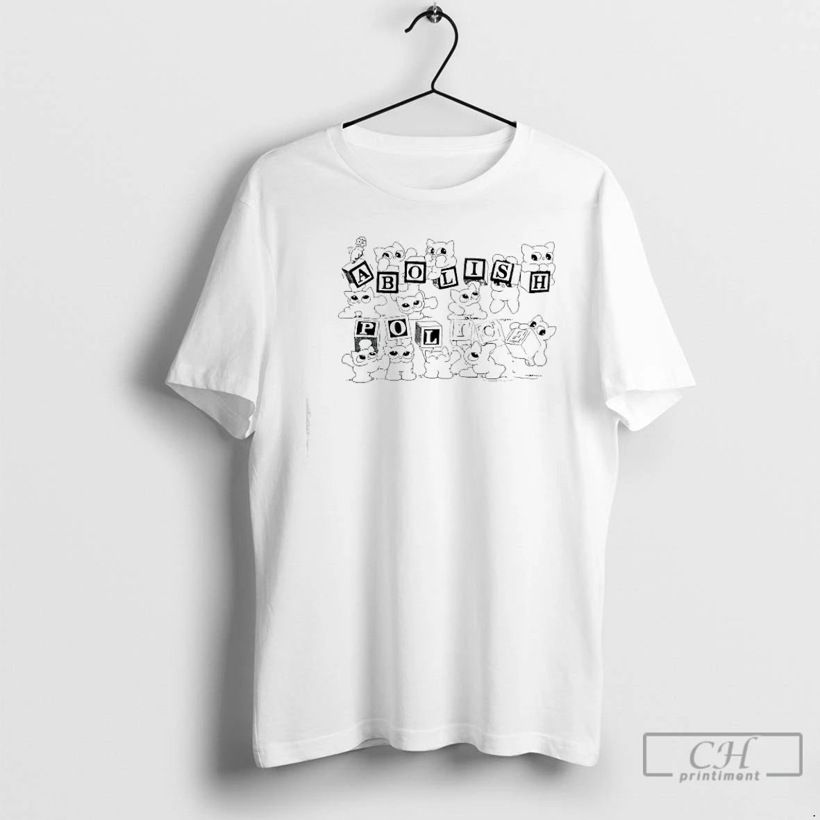 Premium Abolish Police Ice Cats Spelling Out T-Shirts, Hoodie, Sweatshirt | VibeTeeNation.com