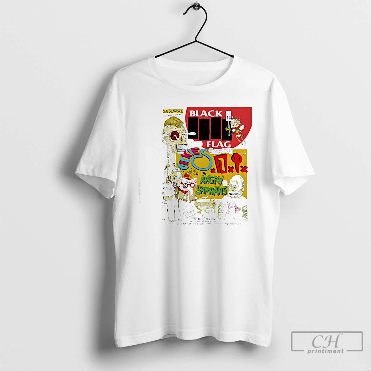 Premium Black Flag West Hollywood California 2026 Two Nights Of Punk Rock Event T Shirts Hoodie, Sweatshirt