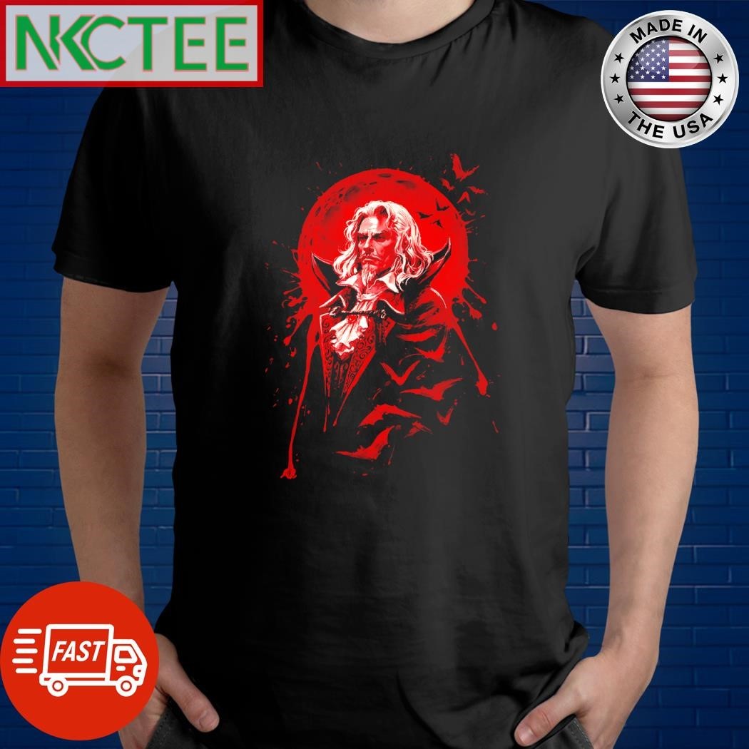 Premium Castlevania Crimson Eclipse paint shirt