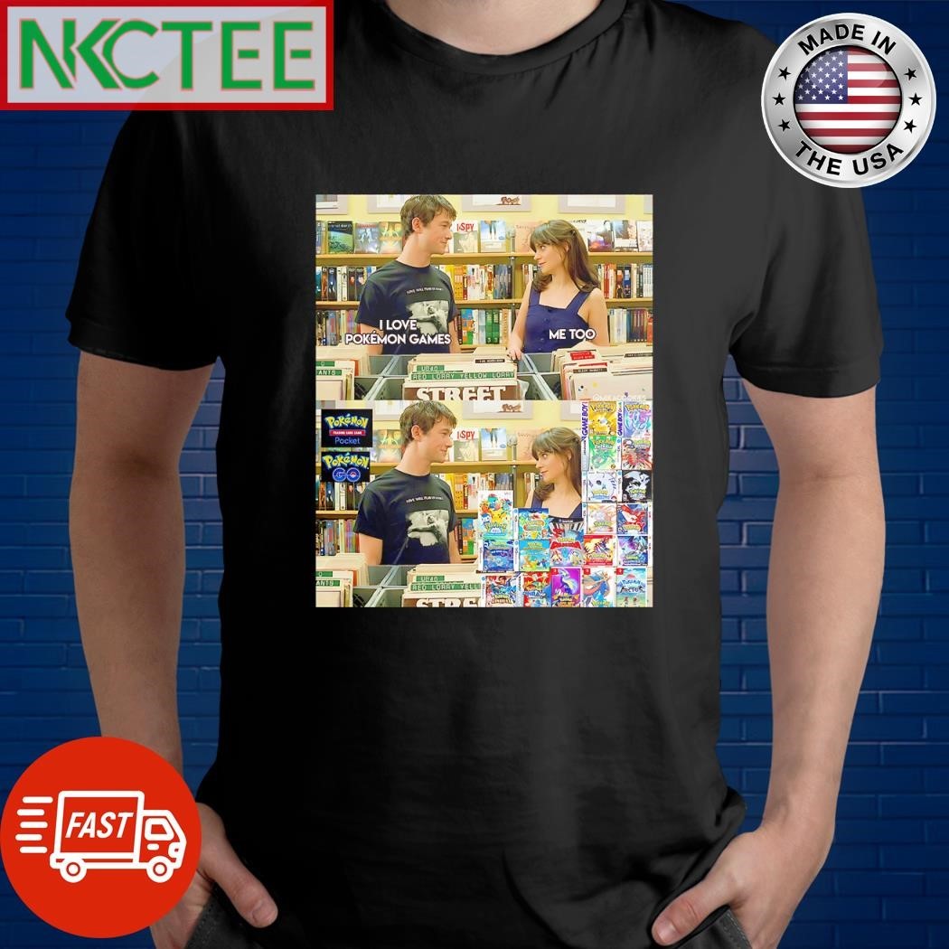 Premium I love pokemon games Me too meme shirt