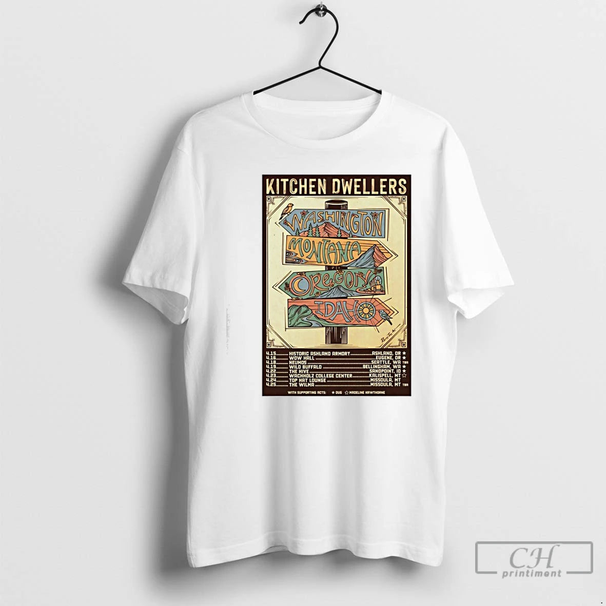 Premium Kitchen Dwellers 2026 Spring Shows T-Shirts, Hoodie, Sweatshirt | VibeTeeNation.com