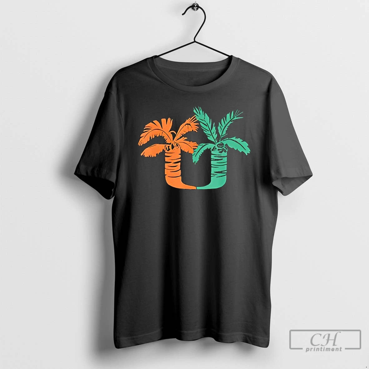 Premium Miami Hurricanes Palm Trees Um Vintage Classic 90s T-Shirts, Hoodie, Sweatshirt | VibeTeeNation.com