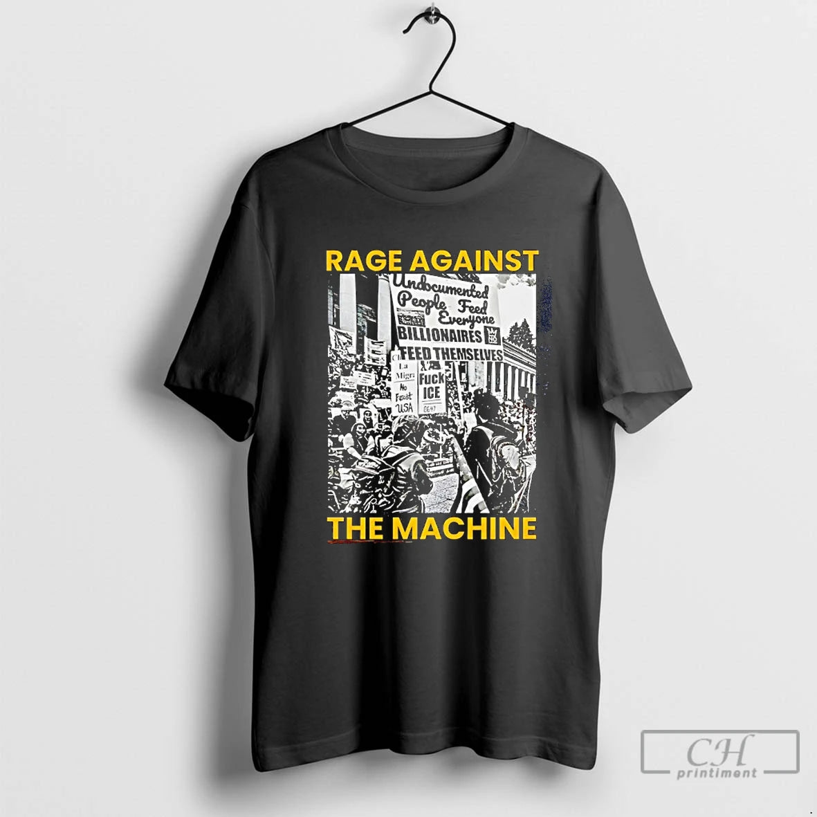 Premium Rage Against The Machine Fuck Ice No Ferst Usa T-Shirts, Hoodie, Sweatshirt | VibeTeeNation.com