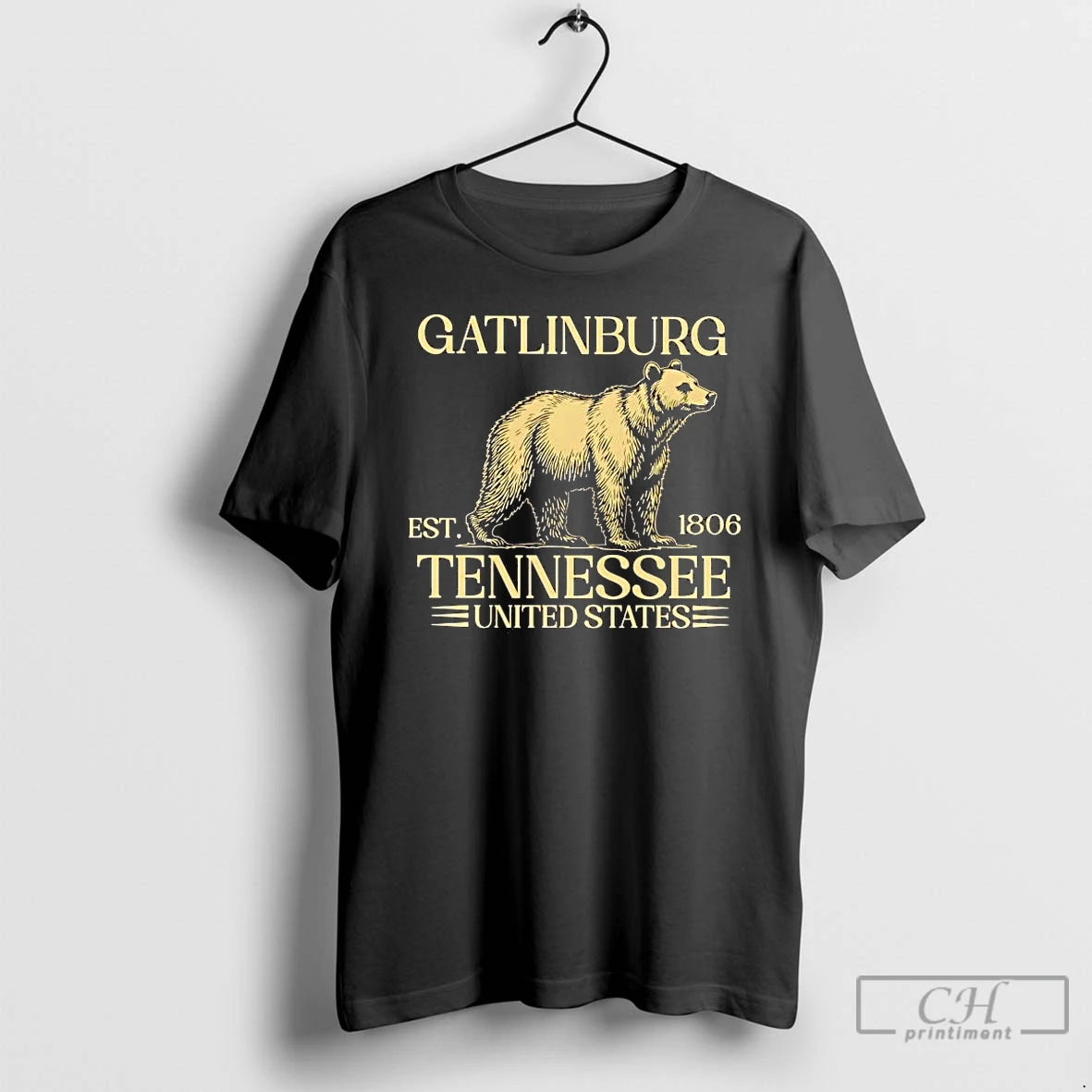 Premium Smoky Gatlinburg Est 1806 Tennessee United State T-Shirts, Hoodie, Sweatshirt | VibeTeeNation.com