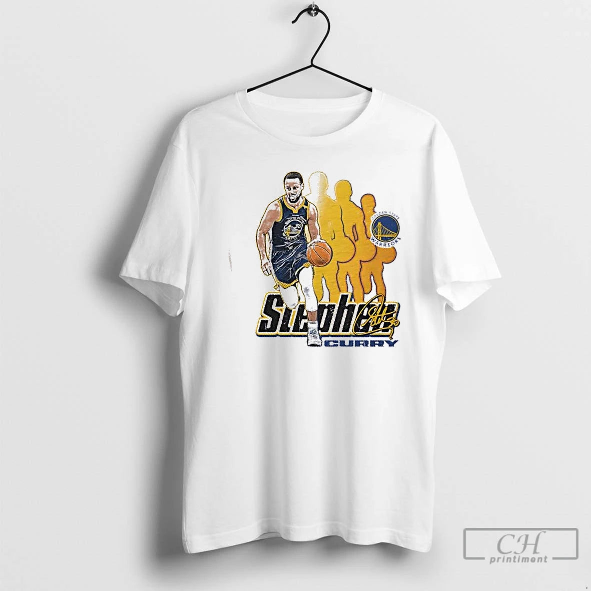 Premium Steph Curry Golden State Warriors Basketball Retro Signature T-Shirts, Hoodie, Sweatshirt | VibeTeeNation.com