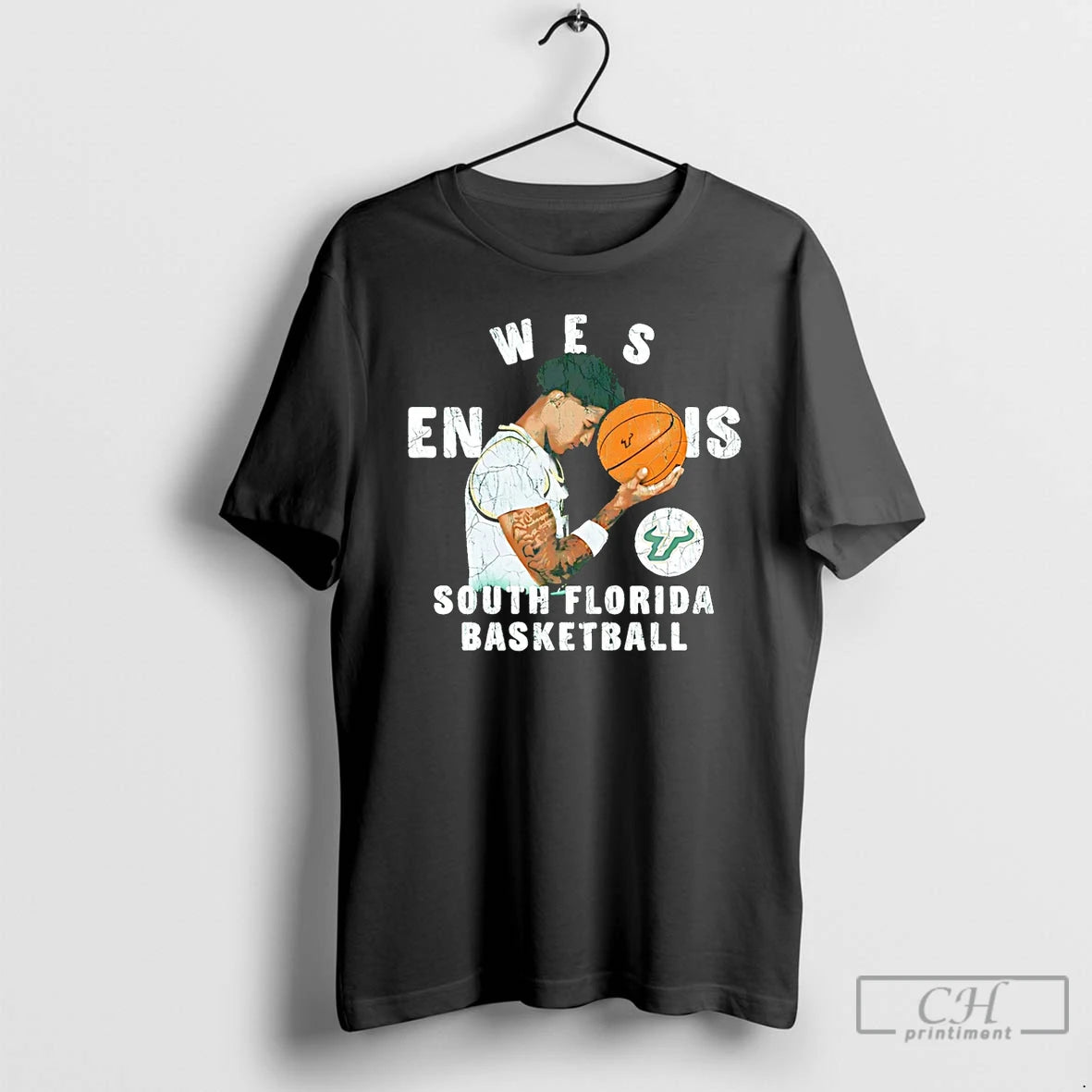 Premium Wes Enis South Florida Bulls Graphic T-Shirts, Hoodie, Sweatshirt | VibeTeeNation.com