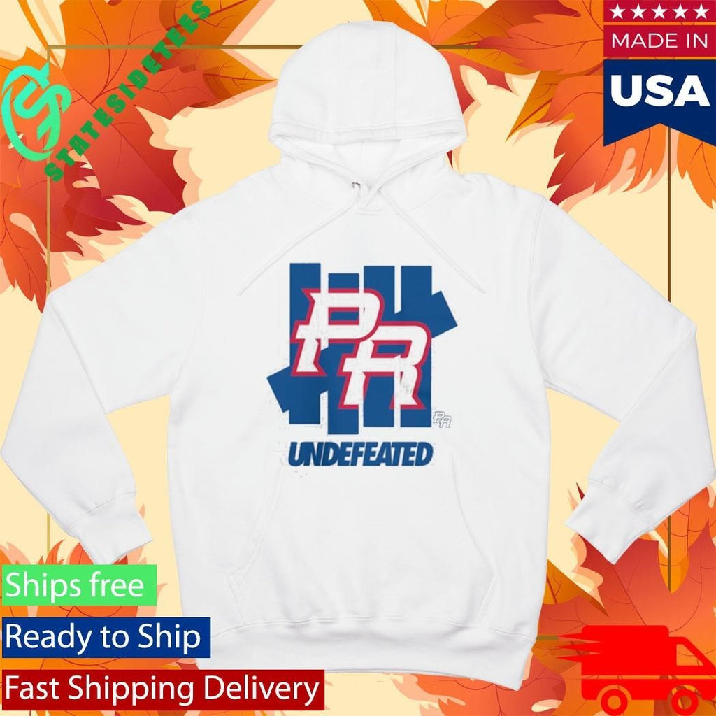 Puerto Rico Baseball Team 2026 World Baseball Complex Undefeated Shirt