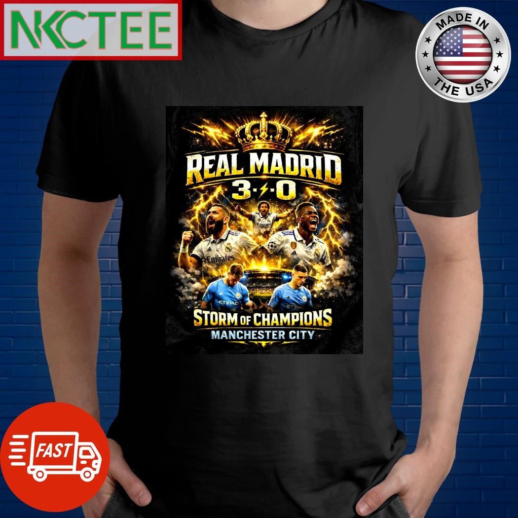 Real Madrid 3-0 Manchester City UEFA Champions League 2026 shirt