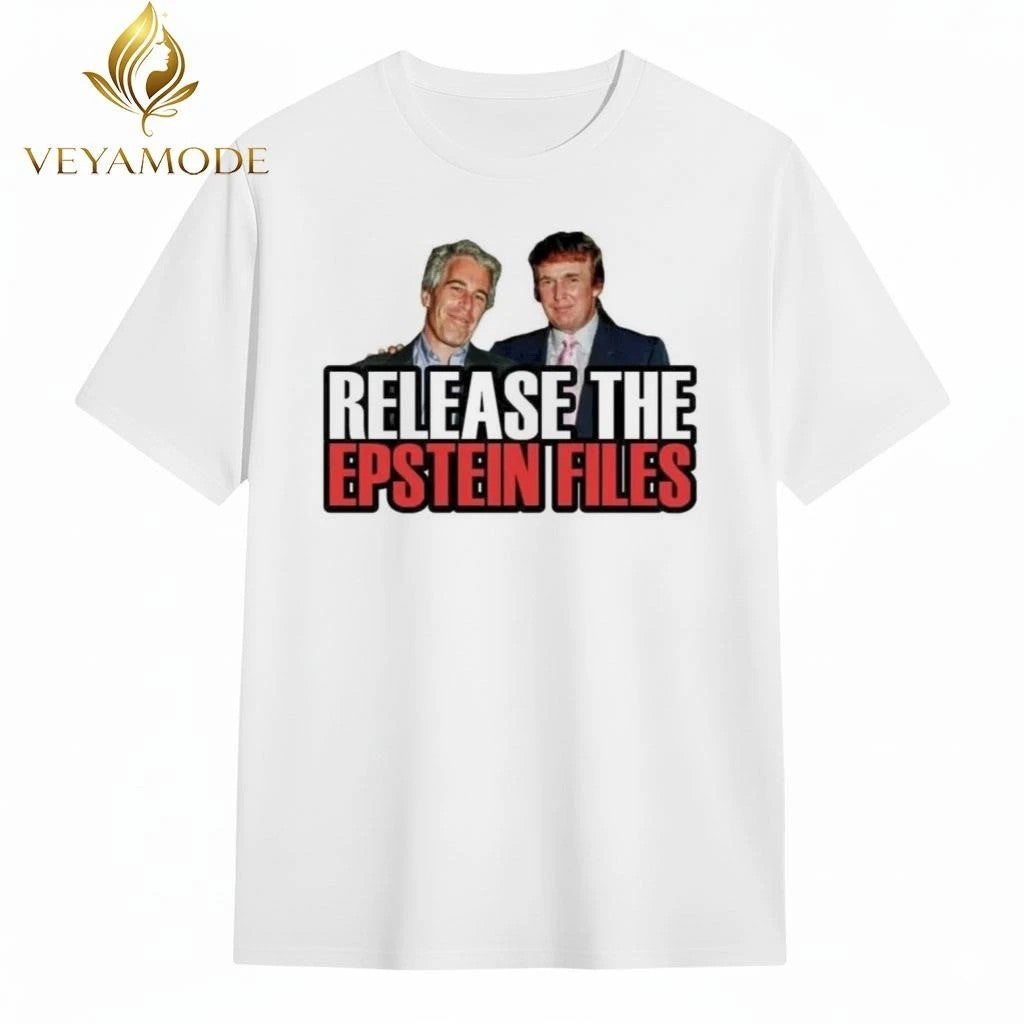 Release The Epstein Files Trump photo tee