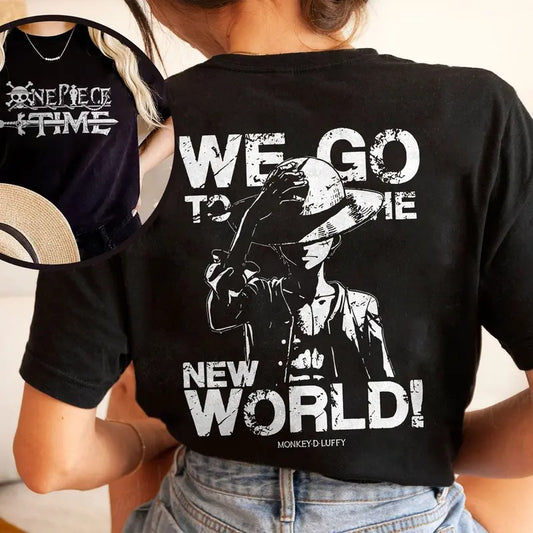 Retro 0ne P1ece Time Tshirt A1