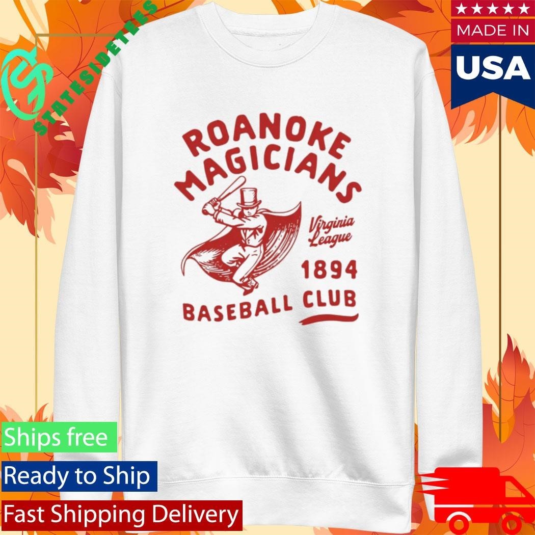 Roanoke Magicians Virginia League Defunct Baseball Teams 1894 Shirt