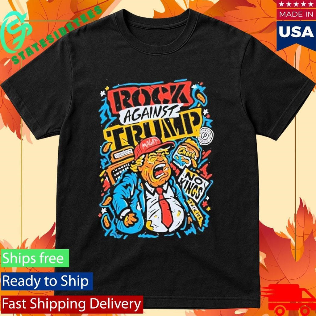 Rock Against Trump No Kings Fuck ICE 2026 T-Shirt
