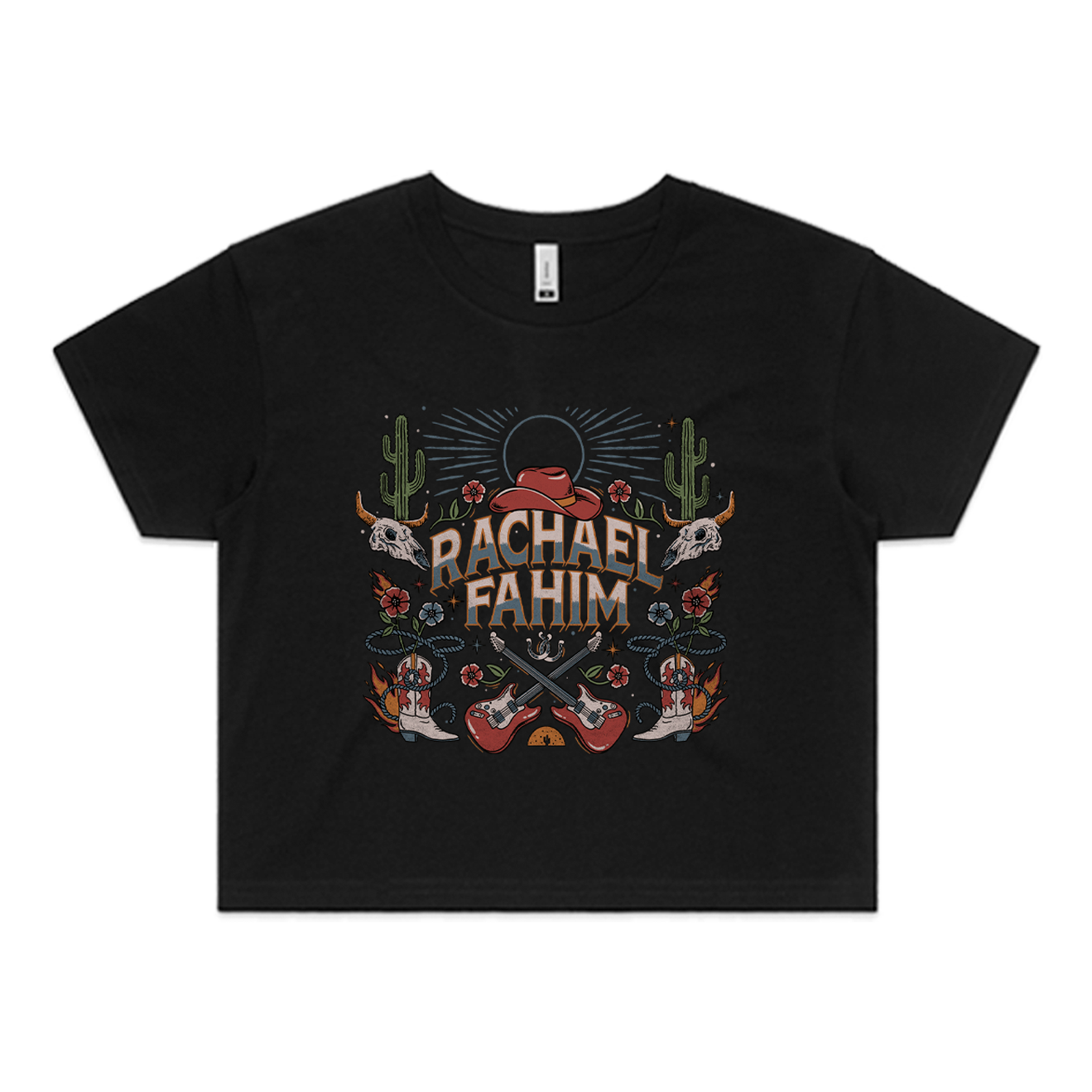 "Rock" Crop T-Shirt