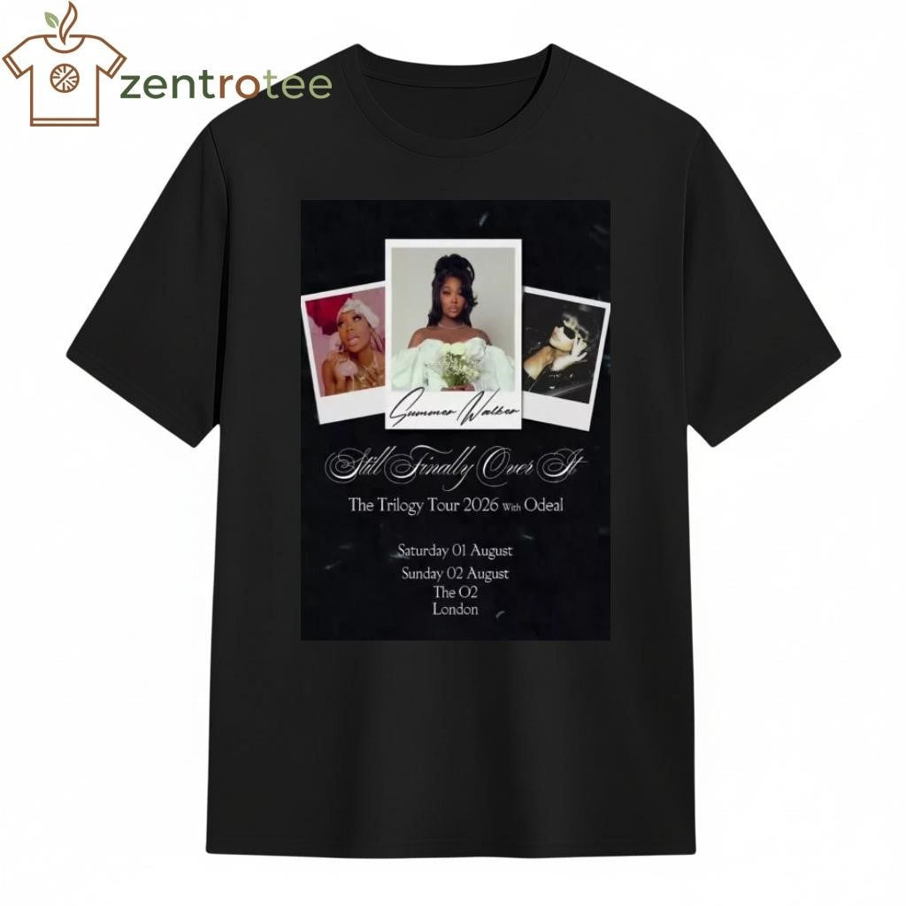 SUMMER WALKER Still Finally Over It 2026 UK Tour LONDON The o2 shirt