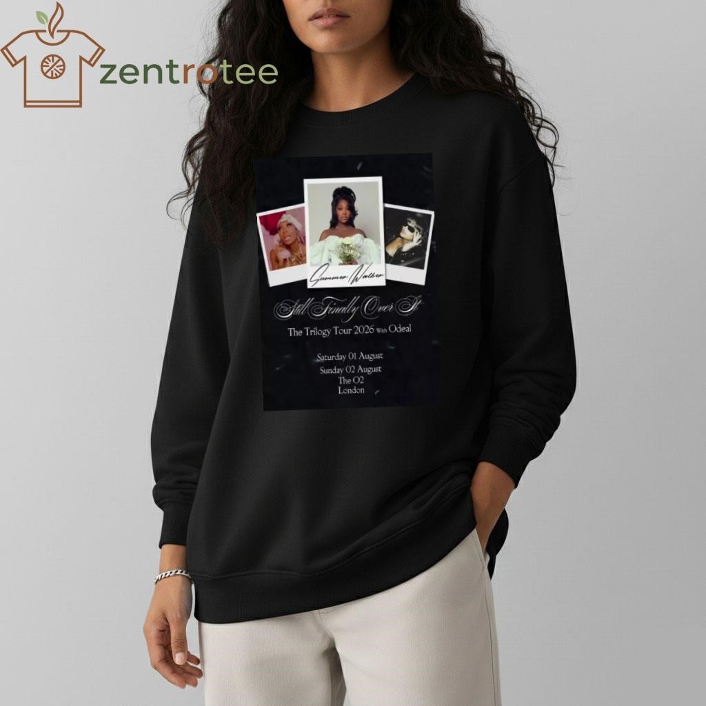 SUMMER WALKER Still Finally Over It 2026 UK Tour LONDON The o2 shirt