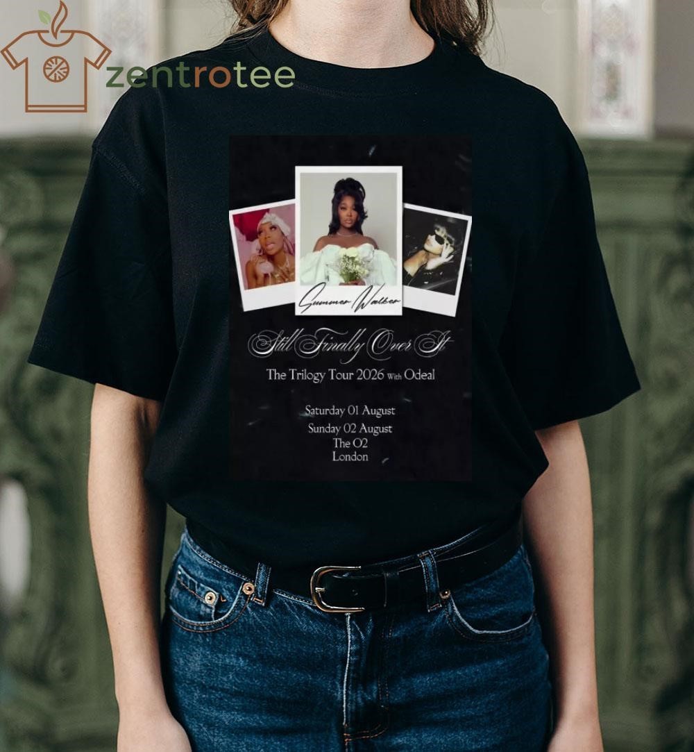 SUMMER WALKER Still Finally Over It 2026 UK Tour LONDON The o2 shirt