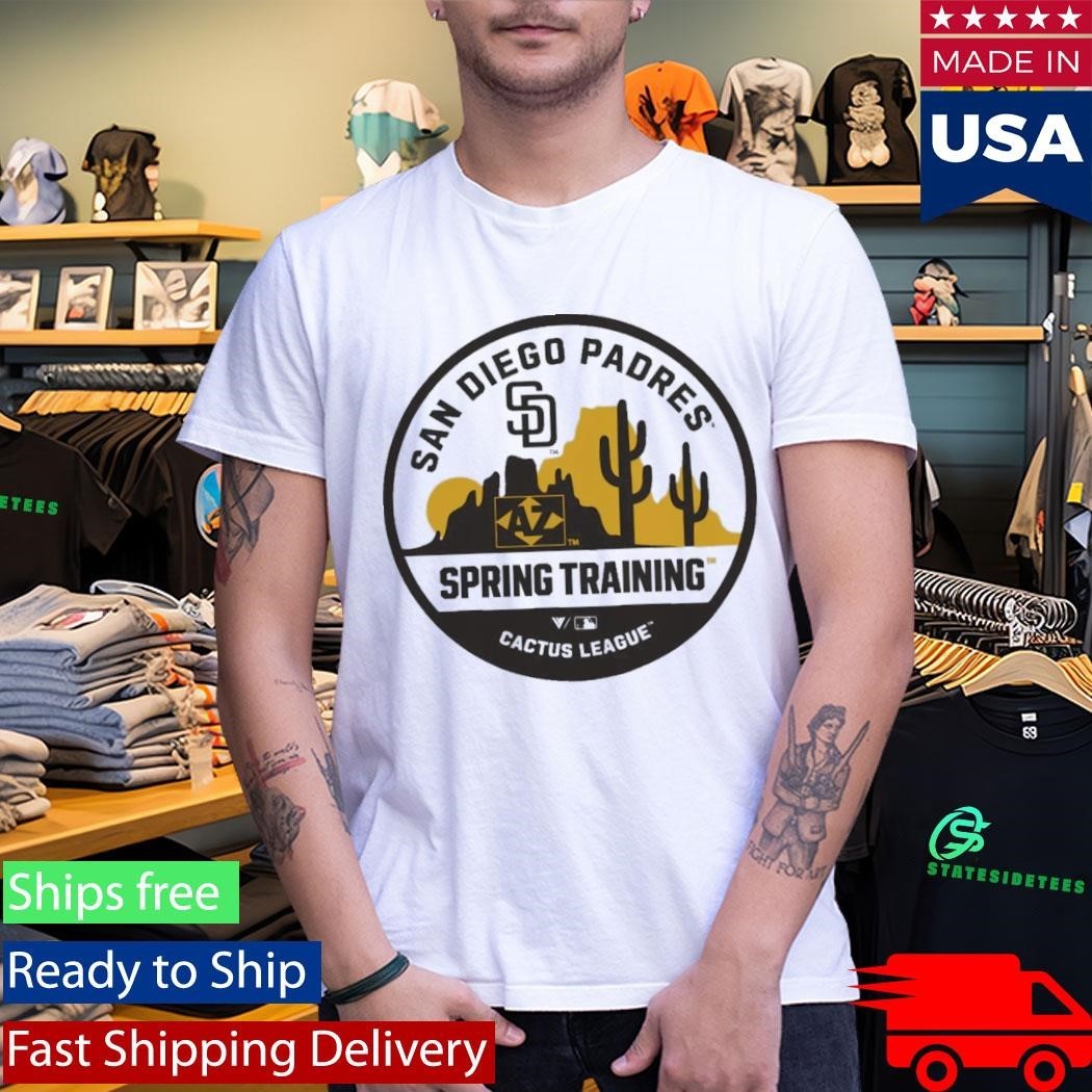 San Diego Padres Levelwear Spring Training Badge Luxe Signature Knit Shirt