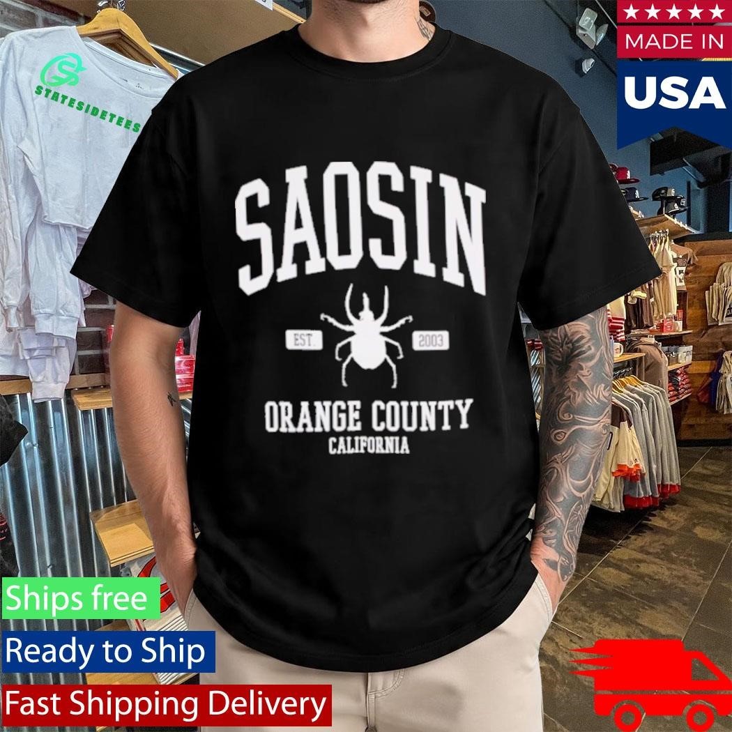 Saosin Beetle Orange County California T-Shirt