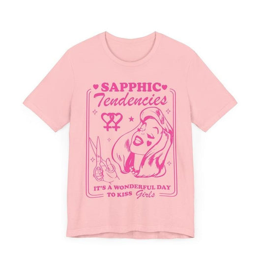 Sapphic tendencies | sapphic sweatshirt | retro lesbian shirt | lesbian clothes | funny lesbian gifts | funny lesbian shirt | live laugh lesbian Hoodie, T-shirt and sweater