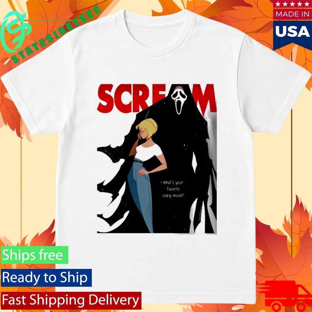 Scream Concept Poster What’s Your Favorite Scary Movie Shirt