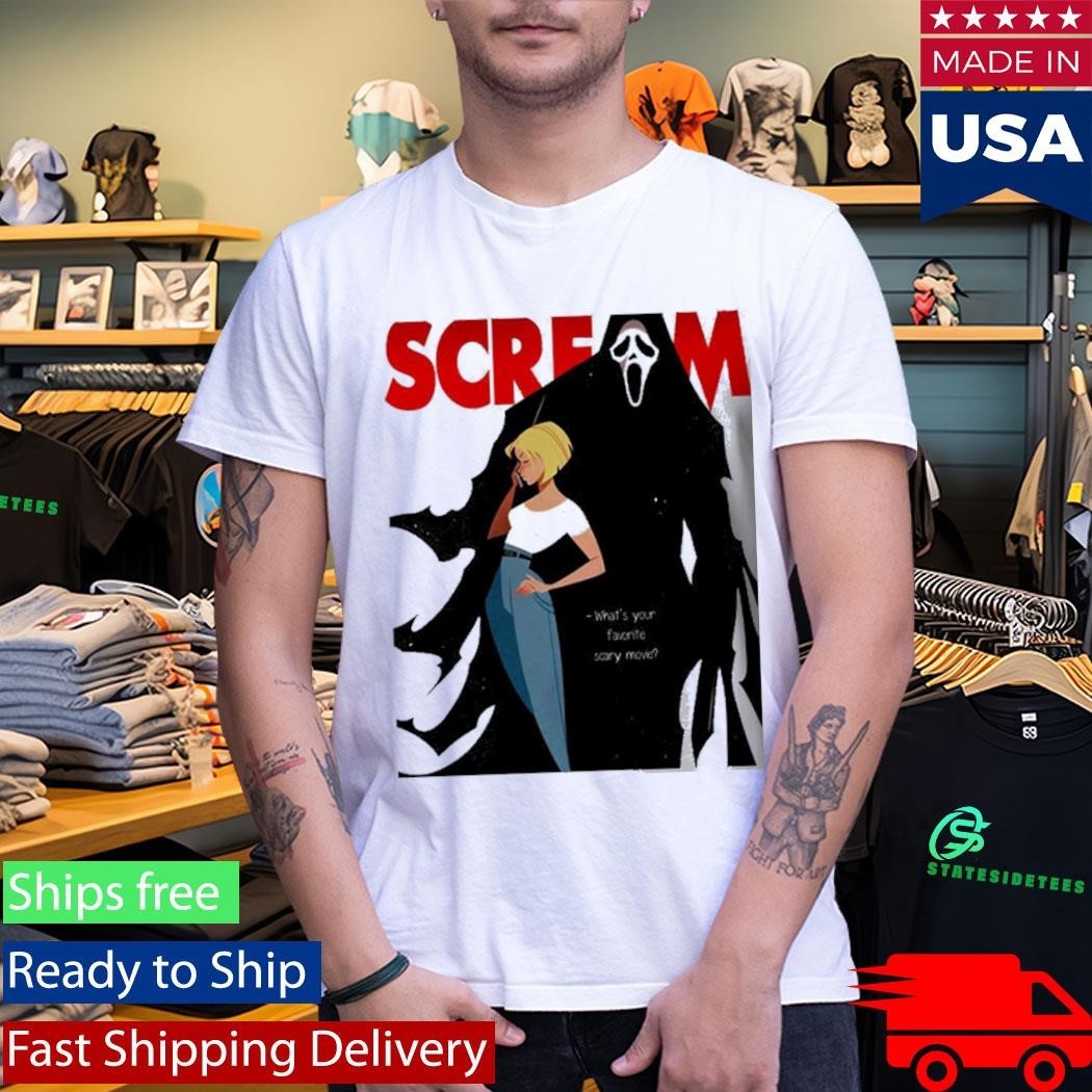 Scream Concept Poster What’s Your Favorite Scary Movie Shirt