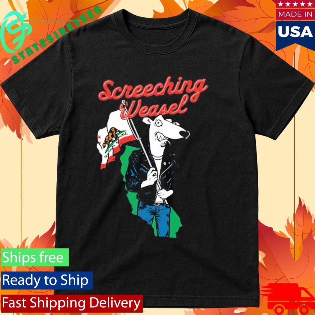 Screeching Weasel California Weasel Shirt