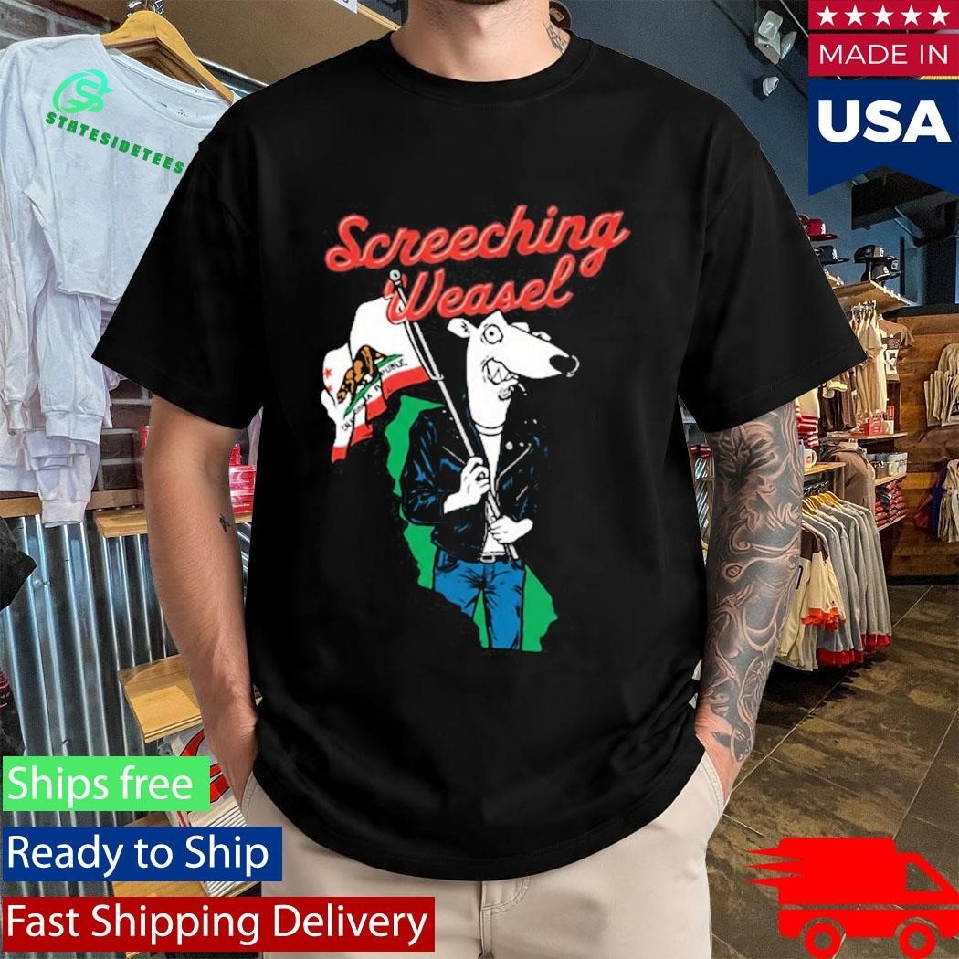 Screeching Weasel California Weasel Shirt