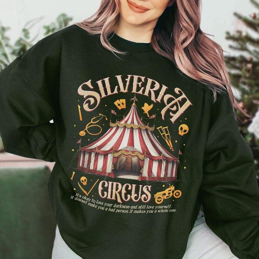 Scythe & Sparrow Silveria Circus Sweatshirt, Butcher And Blackbird Inspired Tshirt, Dark Romance Book Merch, Brynne Weaver Apparel