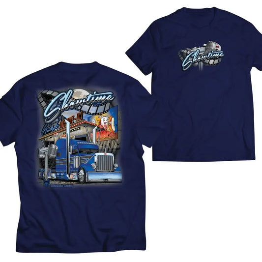 Showtime Trator Graphic Tee, Fair Car Shirt, Stylish Car Merch for Automotive Enthusiasts