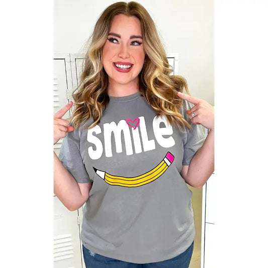 Smile Graphic T-Shirt