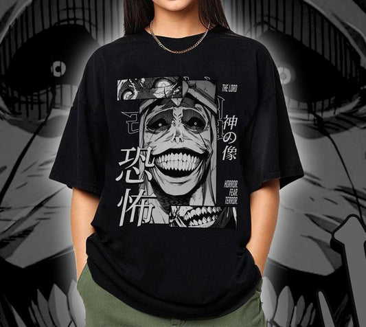 Smiling Statue Solo Leveling Tshirt Sweater For Fan