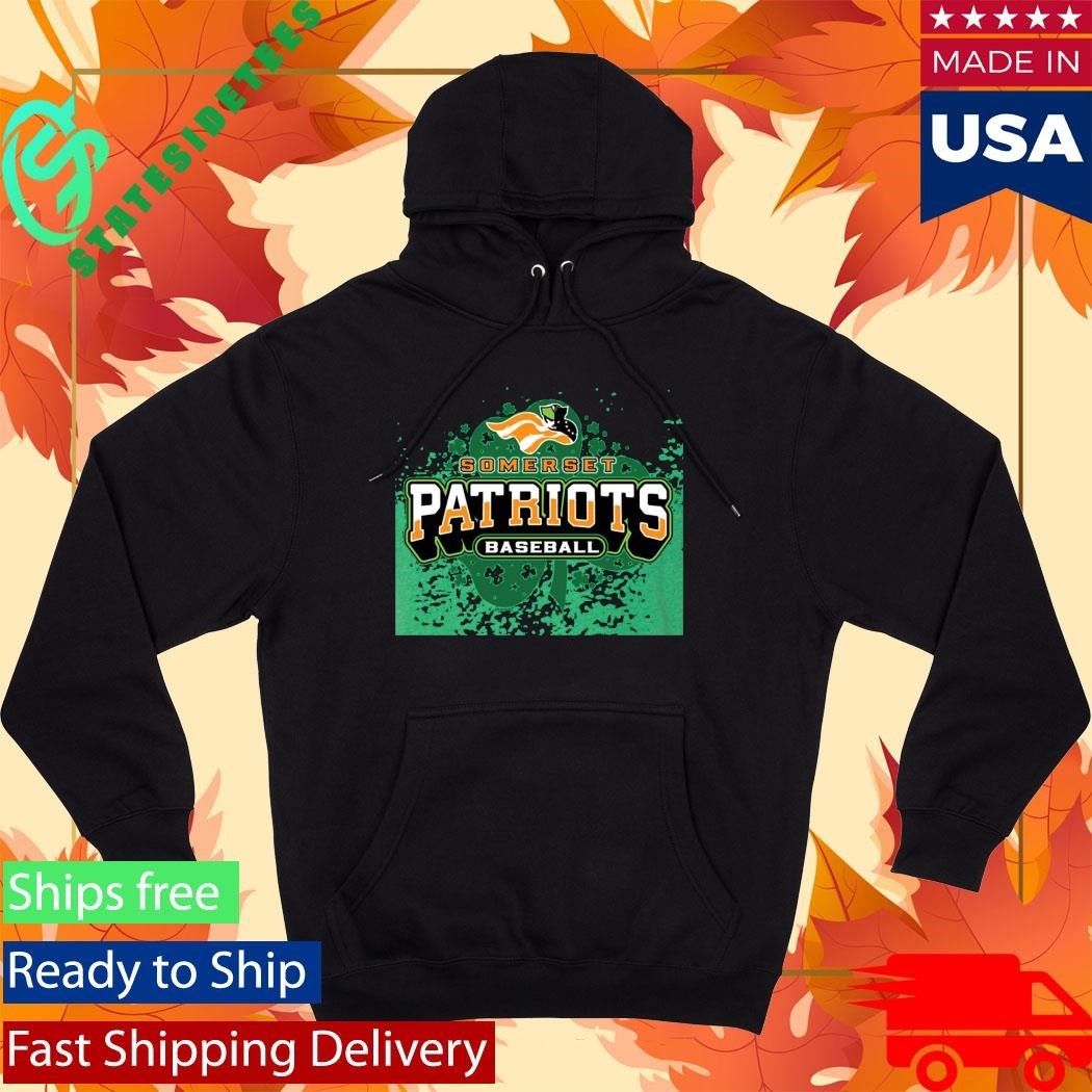 Somerset Patriots Baseball Shamrock St Patrick’s Day Shirt