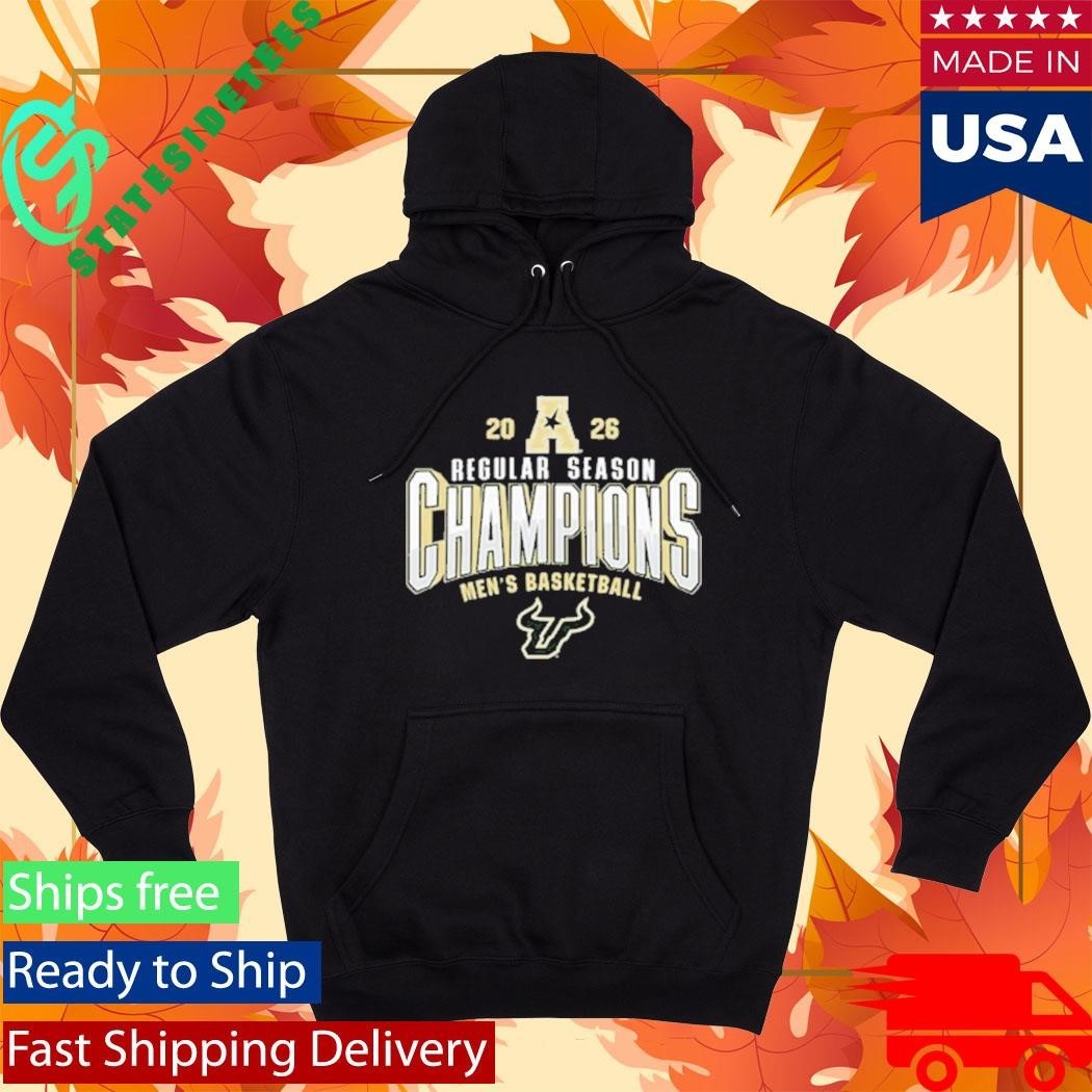 South Florida Bulls Champions 2026 AAC Men’s Basketball Regular Season Shirt