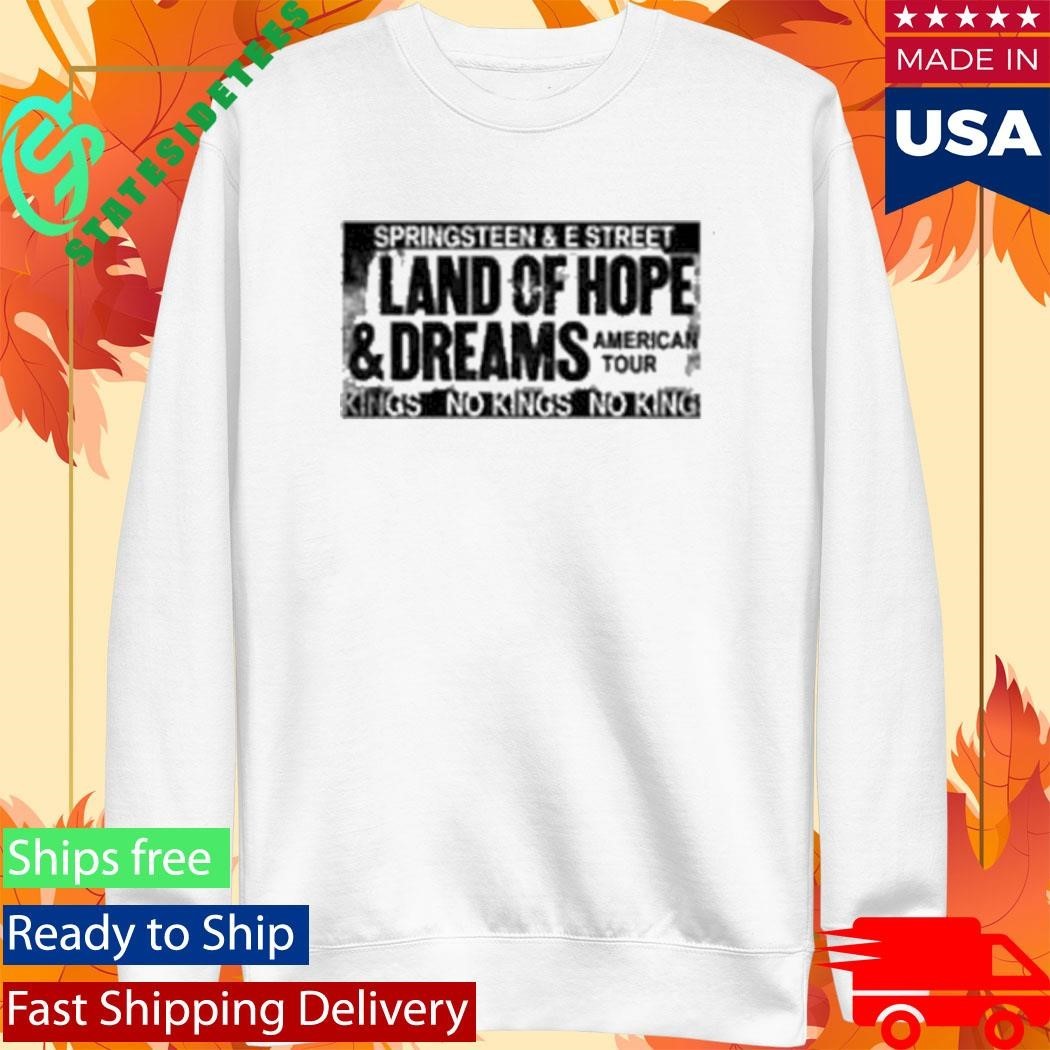 Springsteen & The E Street Band 2026 Land Of Hope & Dreams American Tour Shirt