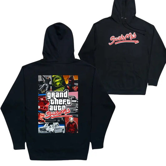 SueloMob GTA Hoodie, GTA Shirt, Gaming and Pickup Truck Hoodie, Men's Car Lover Hoodie, Automotive Graphic for Car Enthusiasts