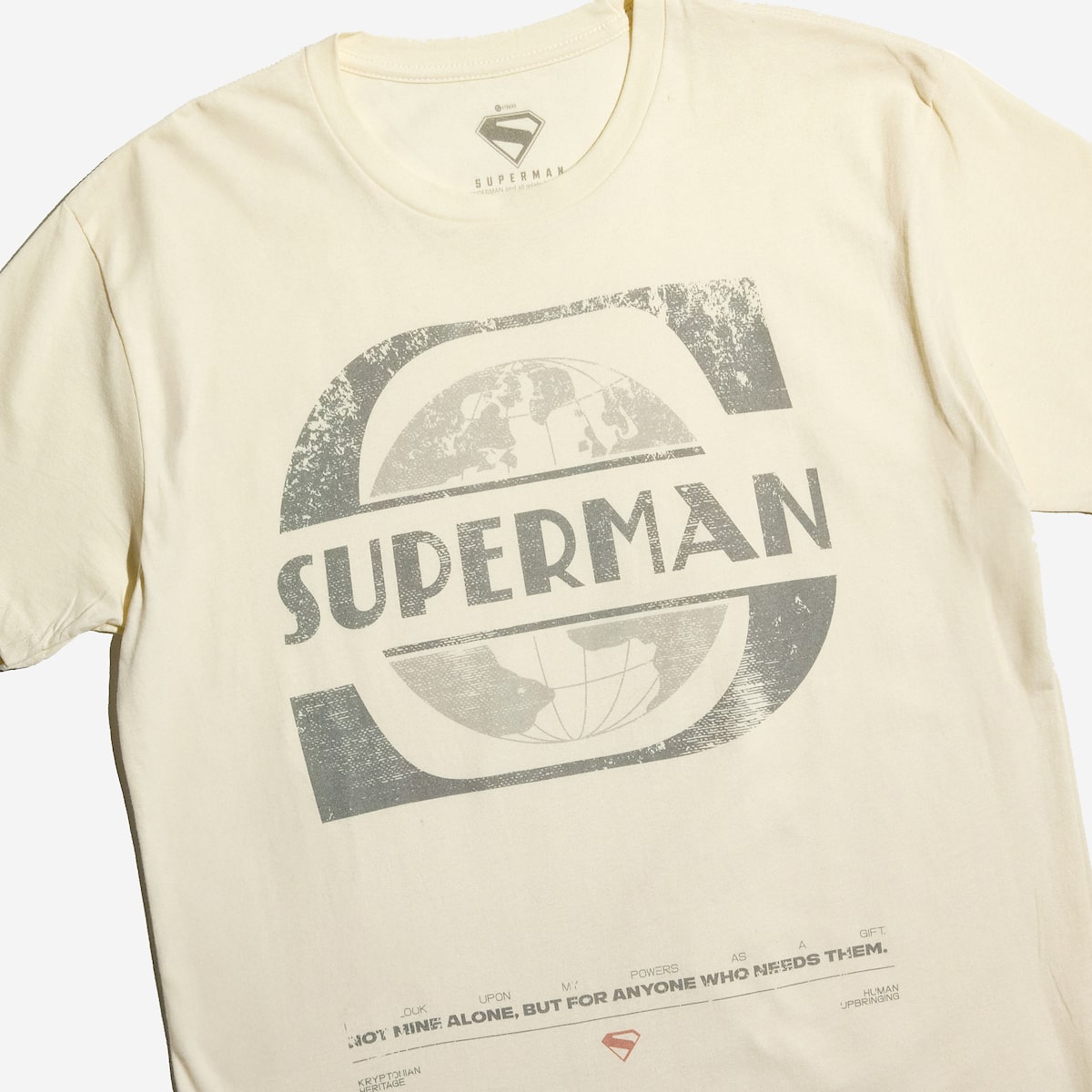 Superman 2025 Movie Globe Symbol Tee