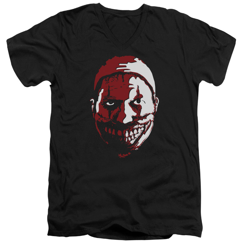 American Horror Story The Clown Mens Slim Fit V-Neck T Shirt Black
